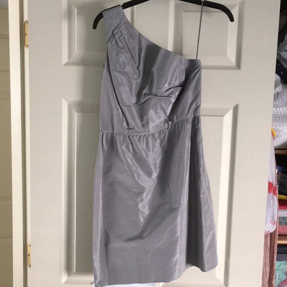 J.Crew wedding collection one strap Dress Sz 4p